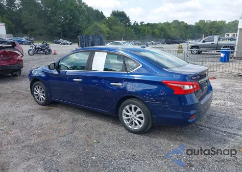 2019 Nissan Sentra Sv z USA, uszkodzony, nr VIN 3N1AB7AP8KL602690